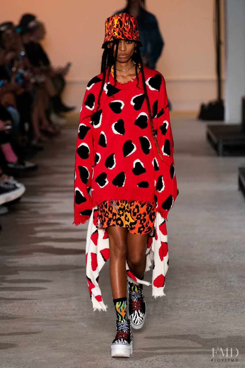 Adesuwa Aighewi featured in  the R13 fashion show for Spring/Summer 2020