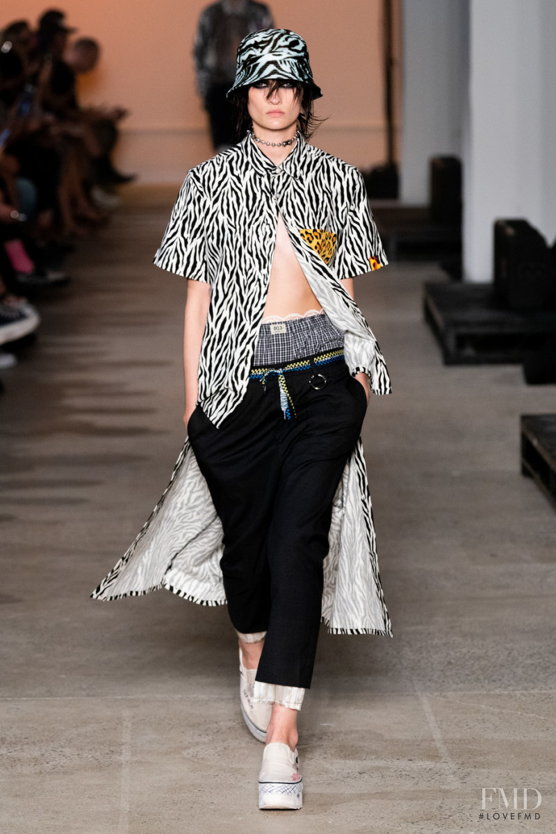 Lara Mullen featured in  the R13 fashion show for Spring/Summer 2020