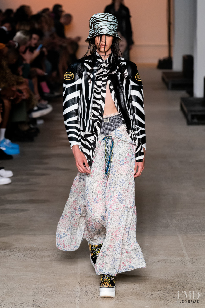 Alice Morgan featured in  the R13 fashion show for Spring/Summer 2020