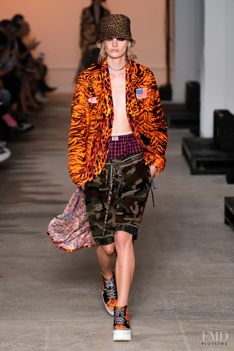 Juliane Grüner featured in  the R13 fashion show for Spring/Summer 2020