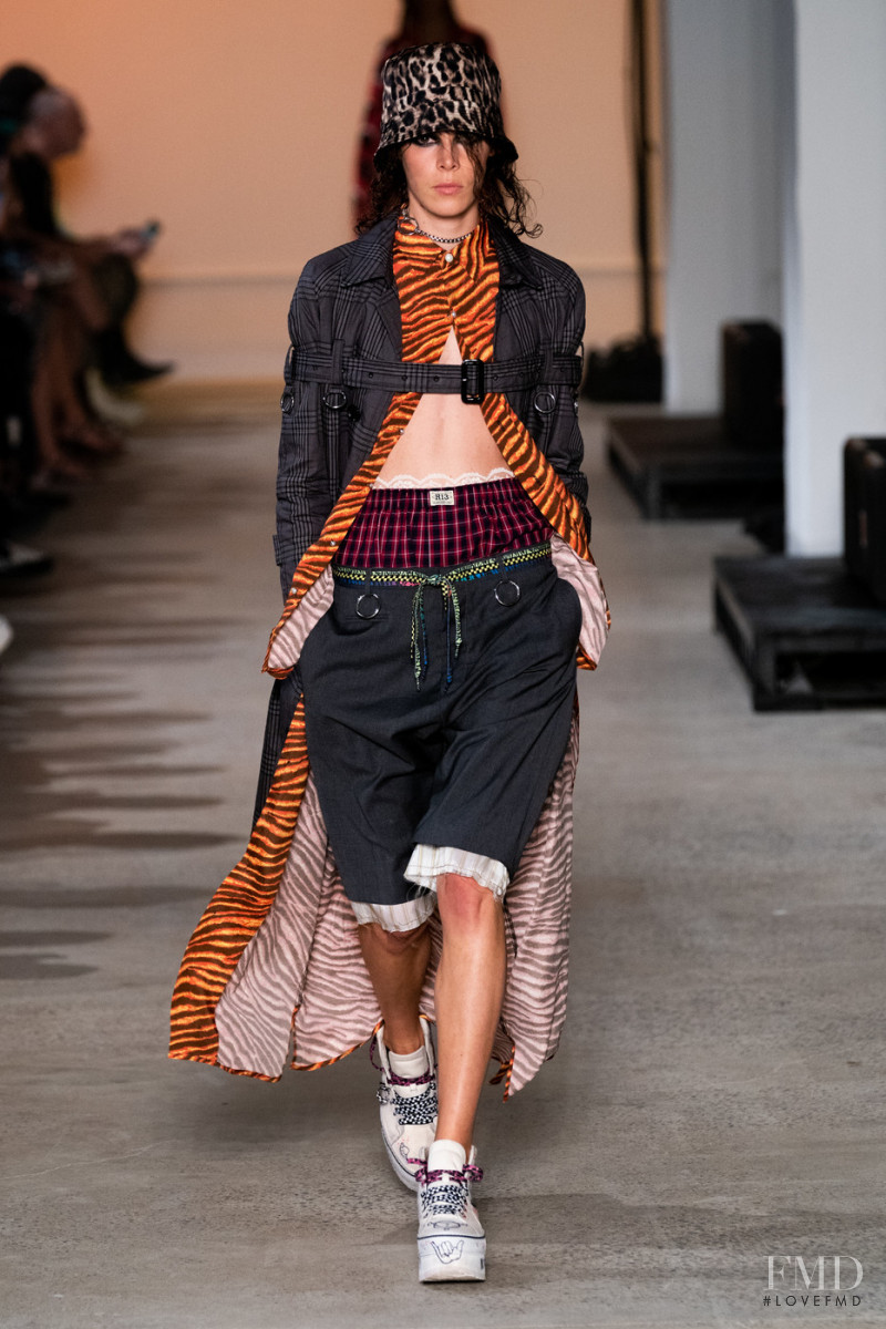 Lys Lorente featured in  the R13 fashion show for Spring/Summer 2020
