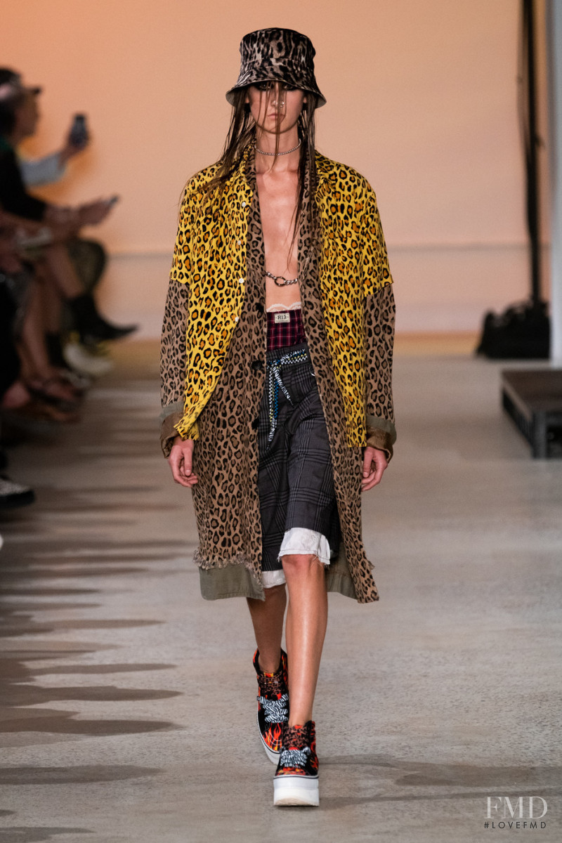 Jay Wright featured in  the R13 fashion show for Spring/Summer 2020