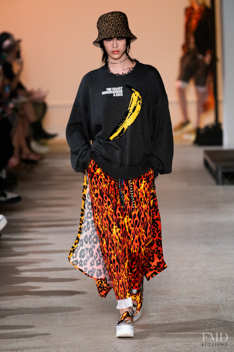 So Ra Choi featured in  the R13 fashion show for Spring/Summer 2020