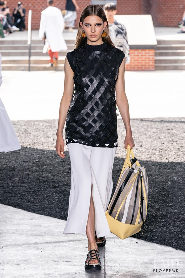 Merel Zoet featured in  the 3.1 Phillip Lim fashion show for Spring/Summer 2020
