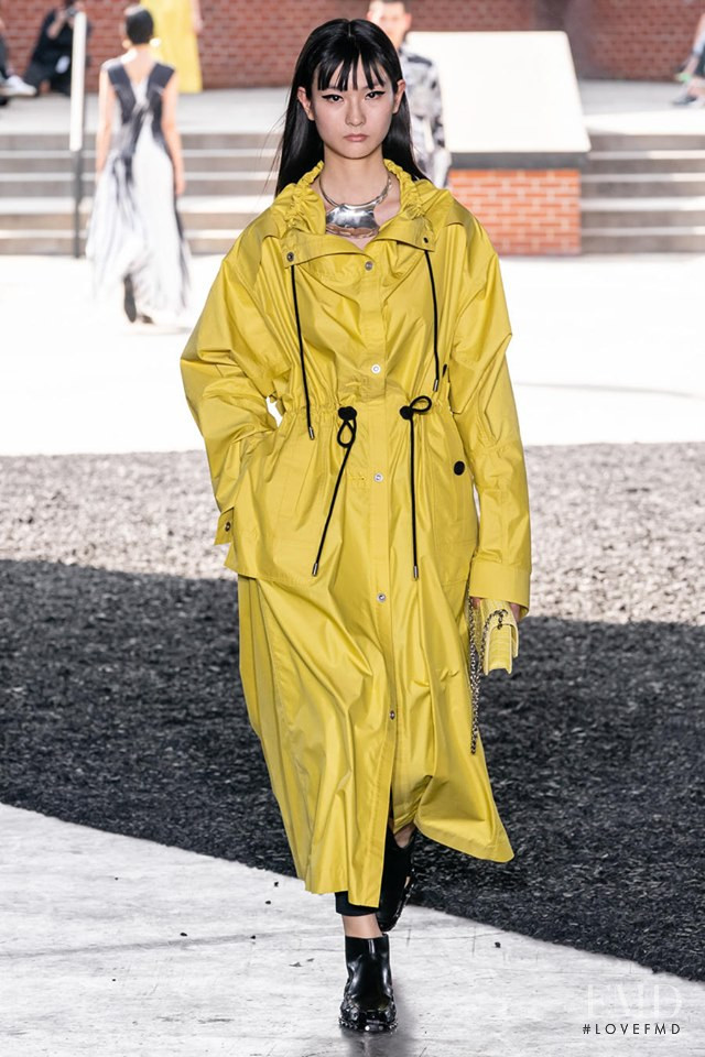 Yin Chen Milo featured in  the 3.1 Phillip Lim fashion show for Spring/Summer 2020