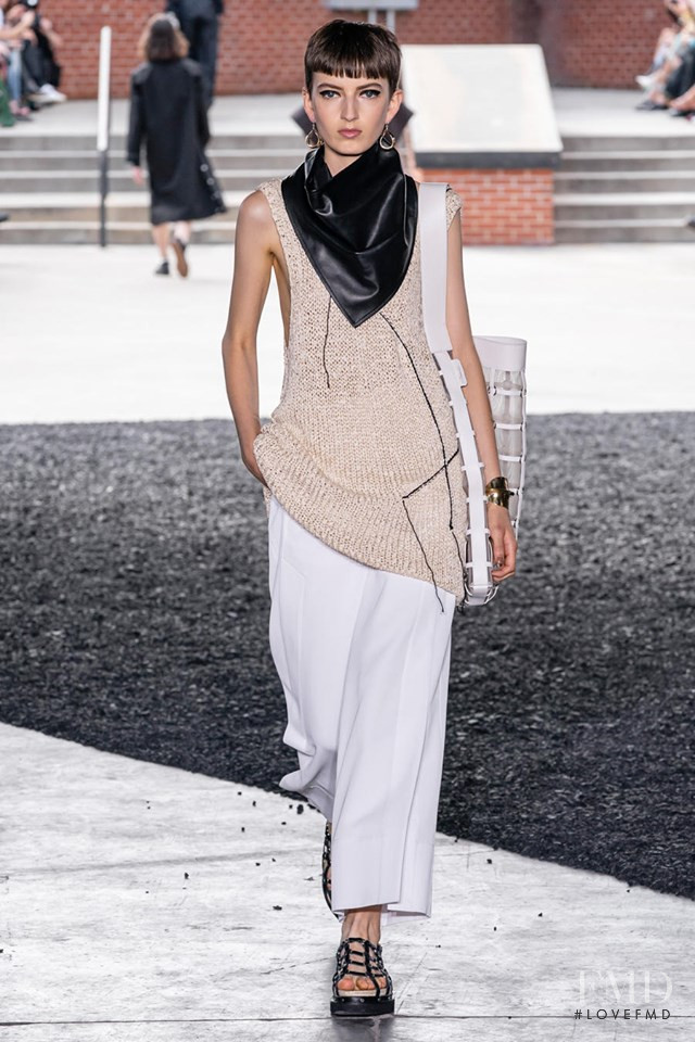 Maisie Dunlop featured in  the 3.1 Phillip Lim fashion show for Spring/Summer 2020