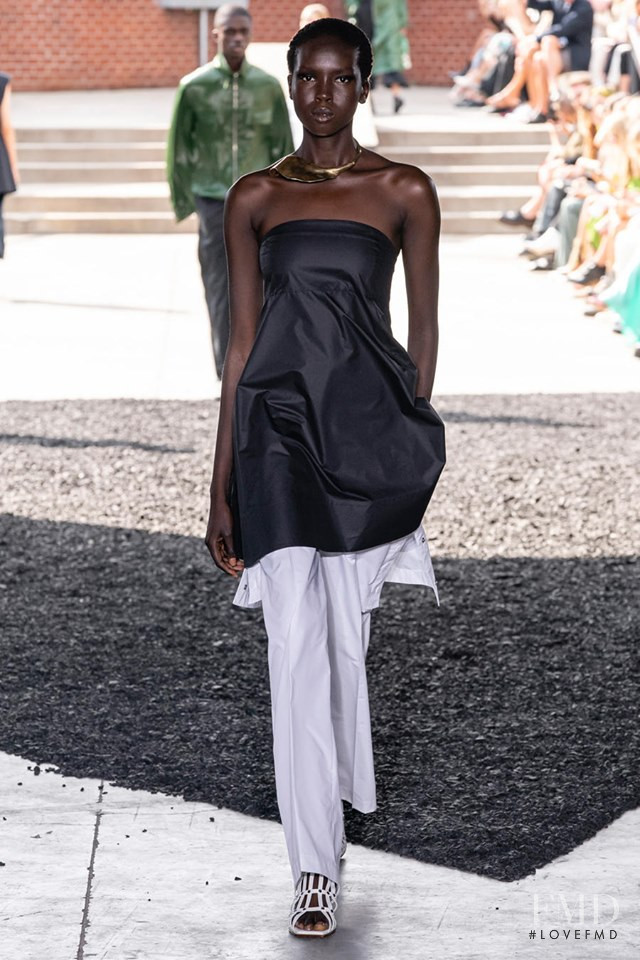 Ajok Madel featured in  the 3.1 Phillip Lim fashion show for Spring/Summer 2020