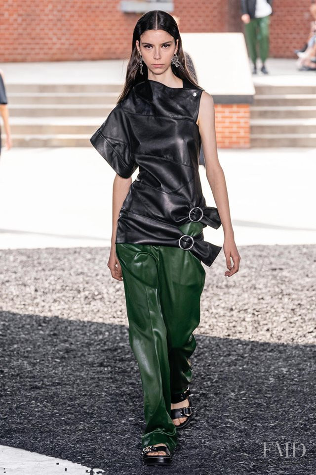 Manuela Miloqui featured in  the 3.1 Phillip Lim fashion show for Spring/Summer 2020