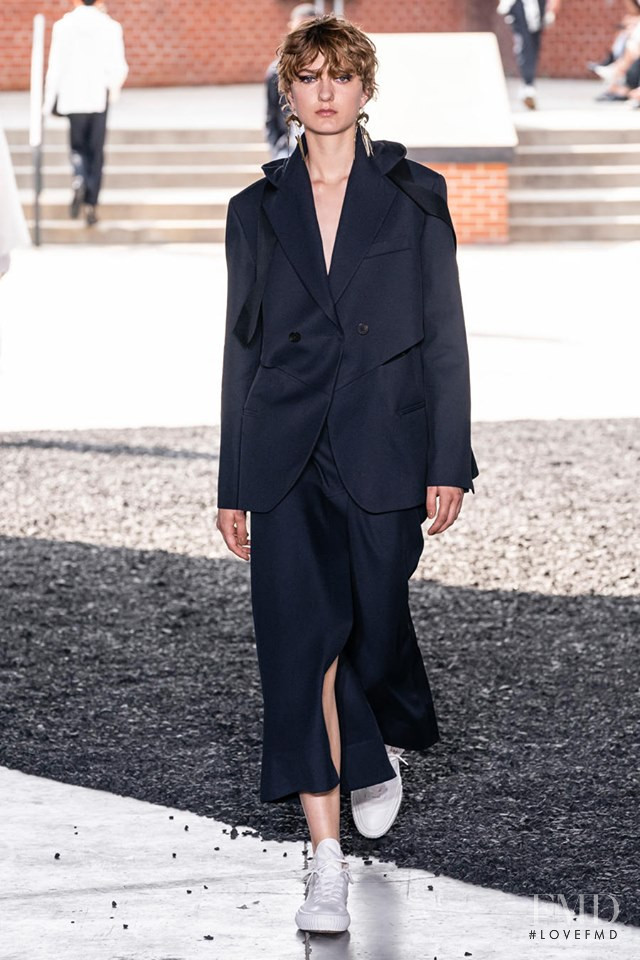 Mick Estelle featured in  the 3.1 Phillip Lim fashion show for Spring/Summer 2020