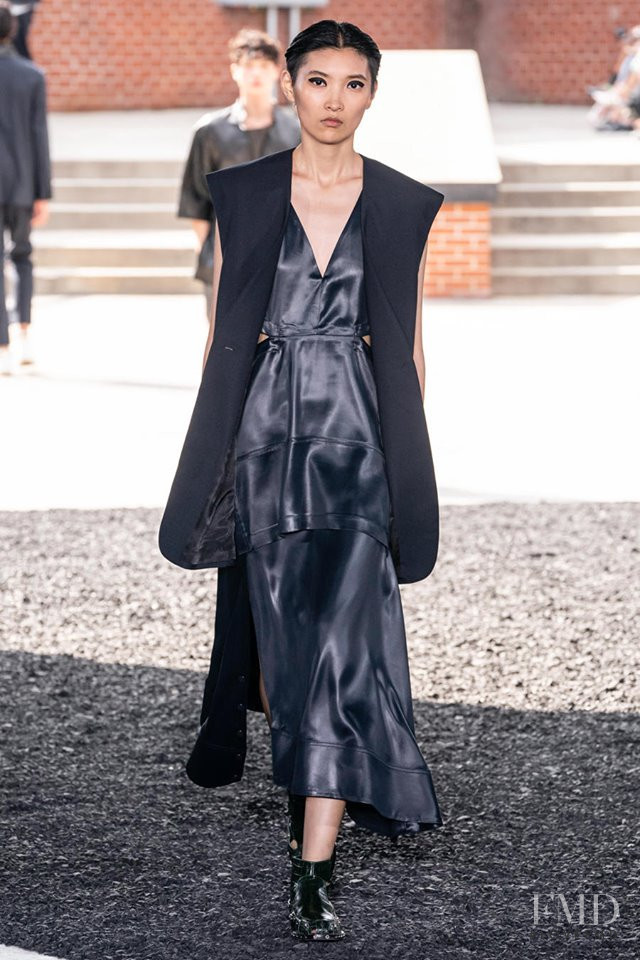Qin Lei featured in  the 3.1 Phillip Lim fashion show for Spring/Summer 2020