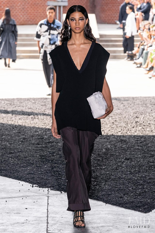 Rocio Marconi featured in  the 3.1 Phillip Lim fashion show for Spring/Summer 2020