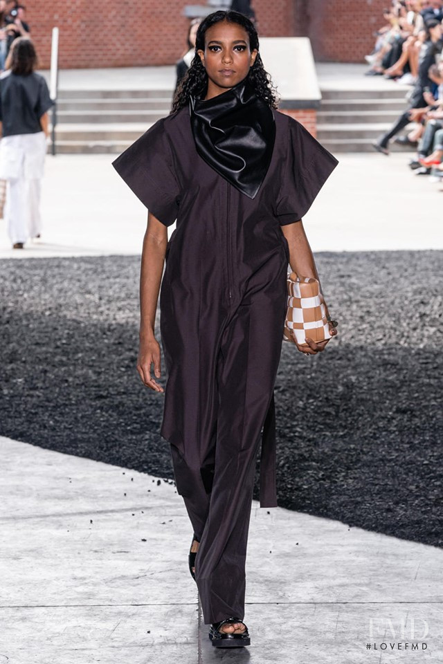 Carmen Amare featured in  the 3.1 Phillip Lim fashion show for Spring/Summer 2020