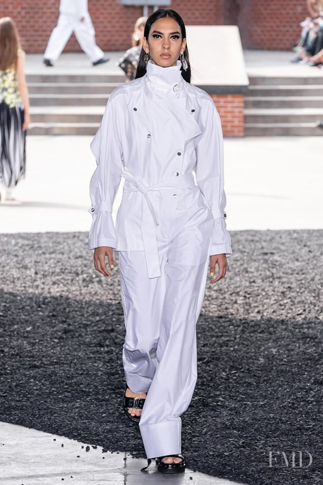 Emigdielys Samaniego featured in  the 3.1 Phillip Lim fashion show for Spring/Summer 2020