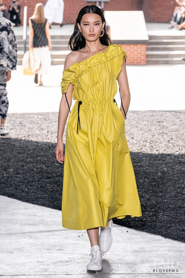 Liu Chunjie featured in  the 3.1 Phillip Lim fashion show for Spring/Summer 2020