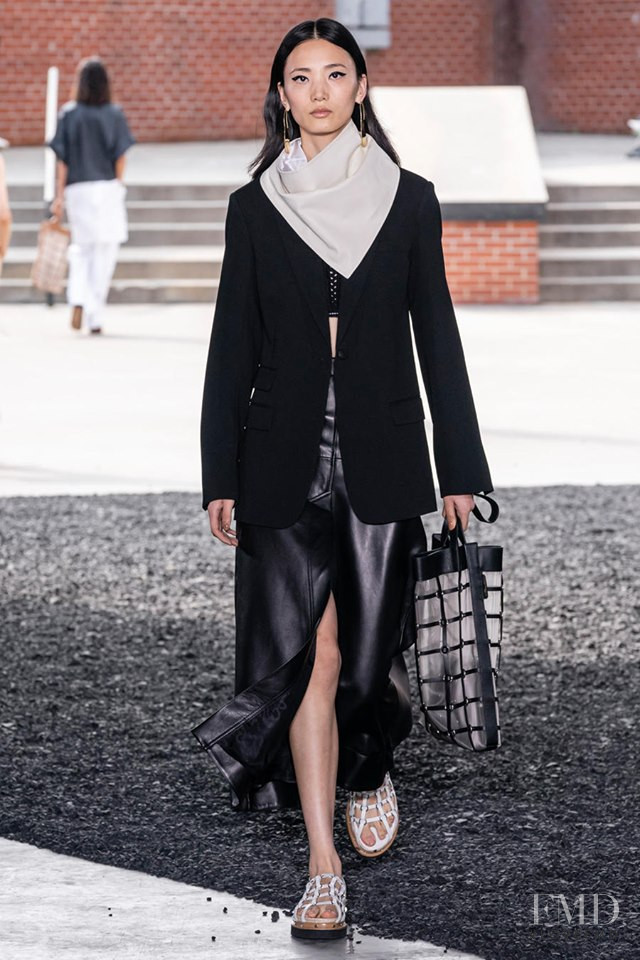 Liu Huan featured in  the 3.1 Phillip Lim fashion show for Spring/Summer 2020