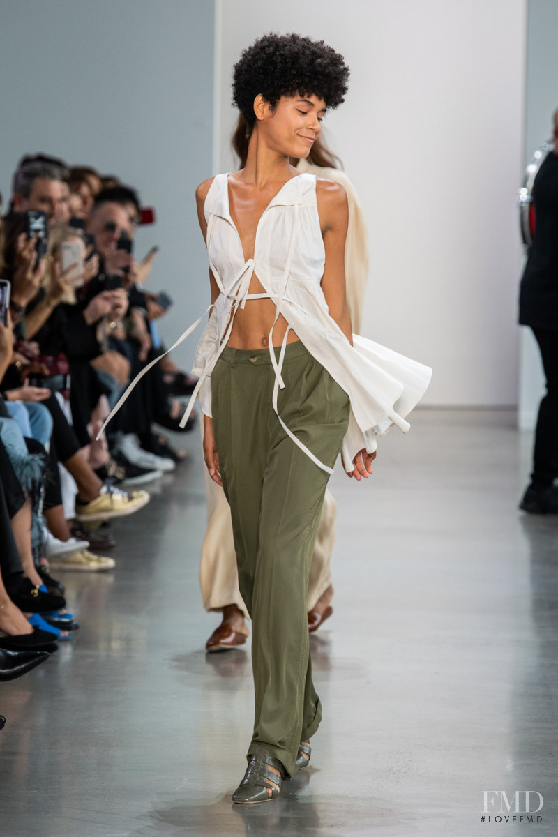 Ana Paula Batista featured in  the Deveaux fashion show for Spring/Summer 2020