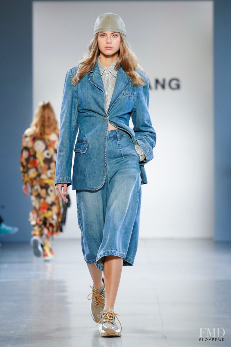 Kate Demianova featured in  the Damo Wang fashion show for Spring/Summer 2020