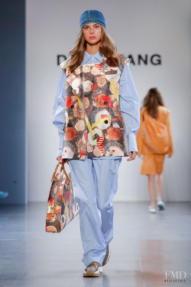 Kate Demianova featured in  the Damo Wang fashion show for Spring/Summer 2020