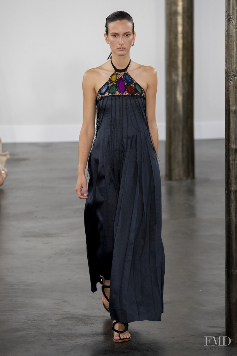 Chai Maximus featured in  the Gabriela Hearst fashion show for Spring/Summer 2020