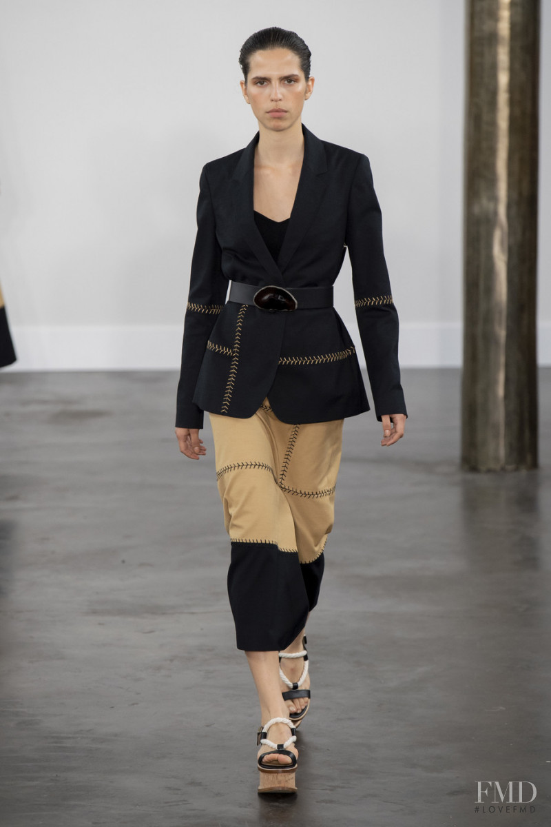 Hayett McCarthy featured in  the Gabriela Hearst fashion show for Spring/Summer 2020