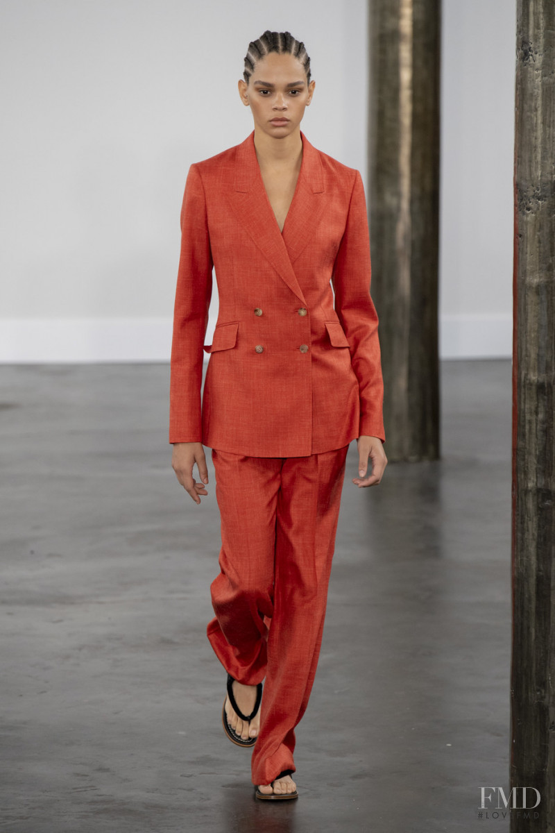 Hiandra Martinez featured in  the Gabriela Hearst fashion show for Spring/Summer 2020