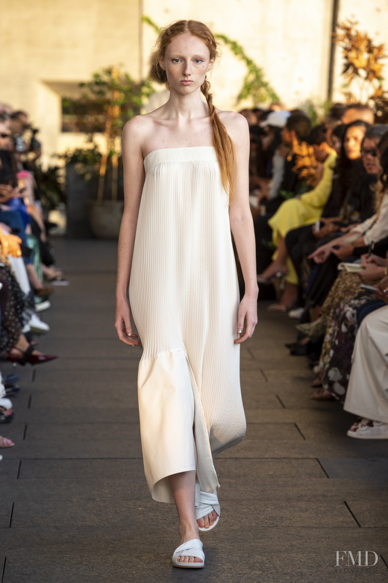 Maryel Sousa featured in  the Zero + Maria Cornejo fashion show for Spring/Summer 2020