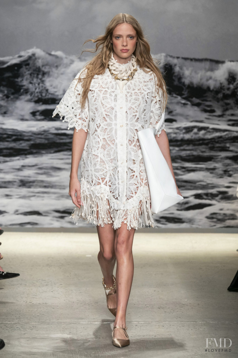 Charlotte Rose Hansen featured in  the Zimmermann fashion show for Spring/Summer 2020