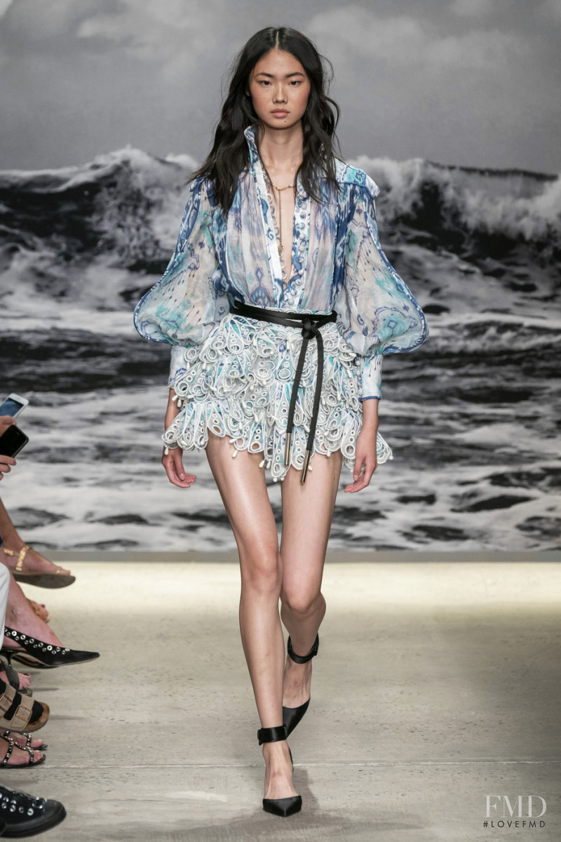 Sijia Kang featured in  the Zimmermann fashion show for Spring/Summer 2020