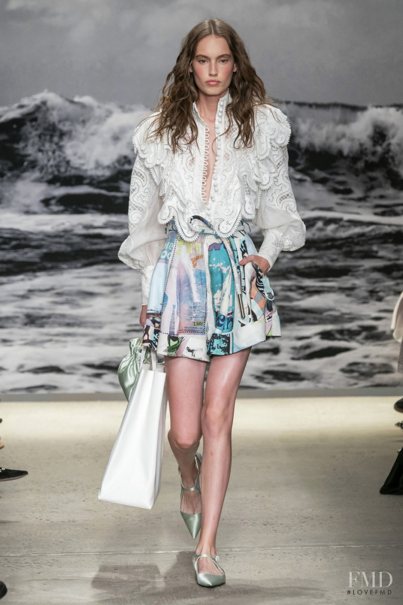 Laura Bogesvang Sorensen featured in  the Zimmermann fashion show for Spring/Summer 2020