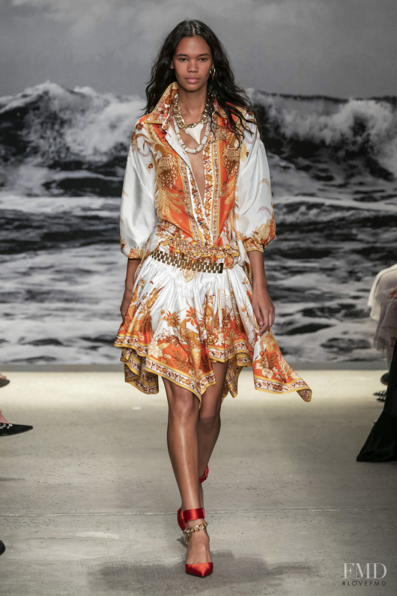 Jordan Daniels featured in  the Zimmermann fashion show for Spring/Summer 2020