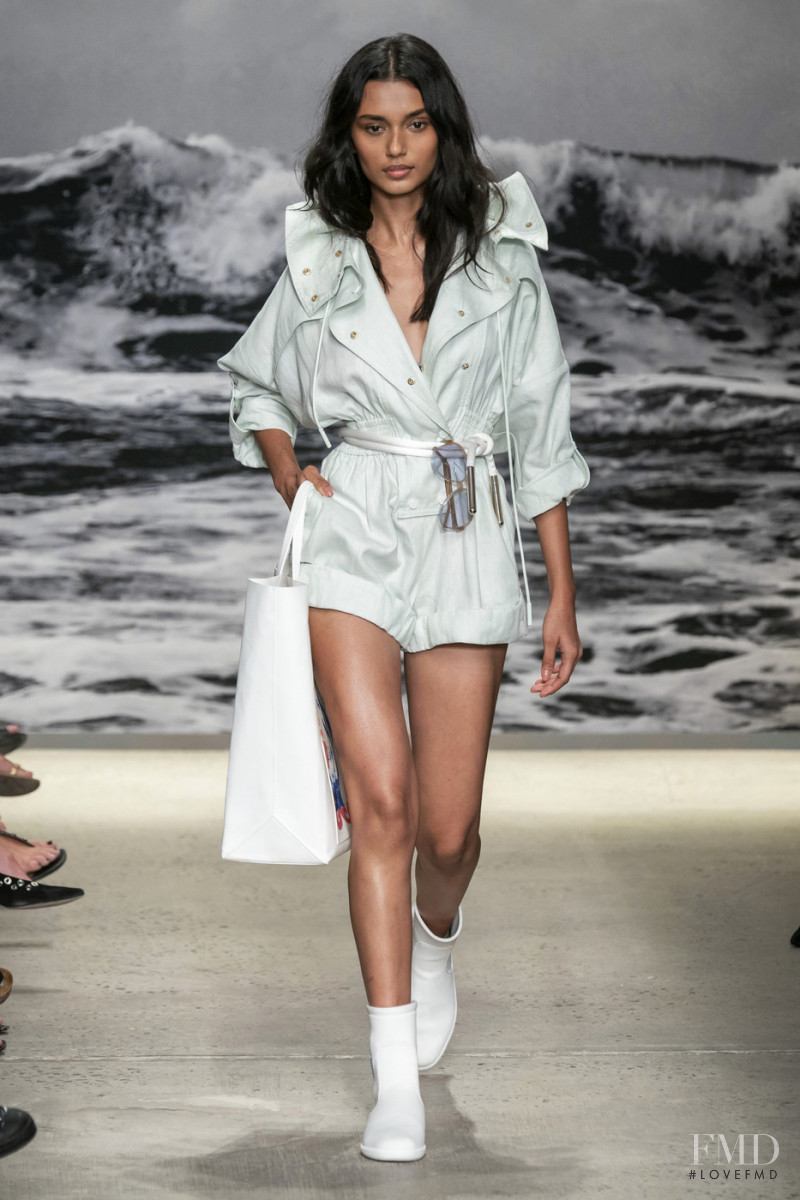 Madhulika Sharma featured in  the Zimmermann fashion show for Spring/Summer 2020