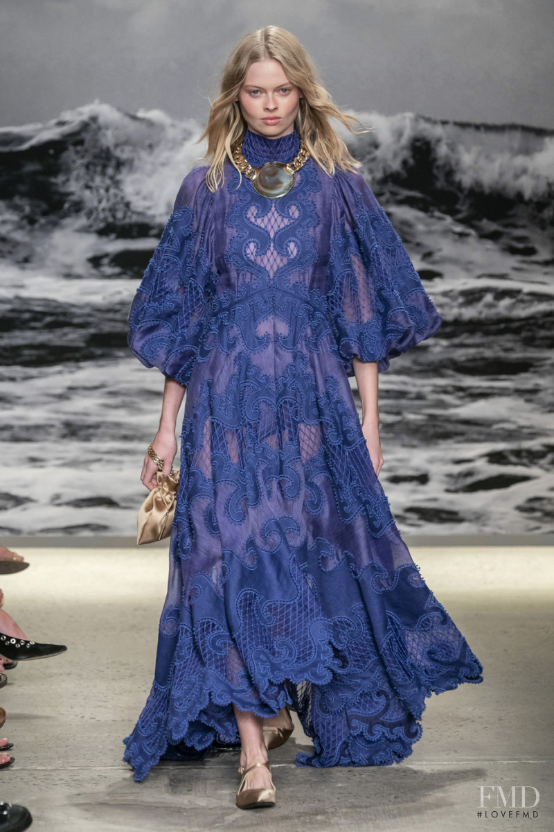 Holly Magson featured in  the Zimmermann fashion show for Spring/Summer 2020