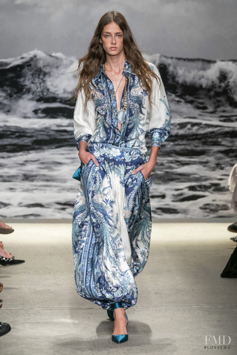 Nora Vara featured in  the Zimmermann fashion show for Spring/Summer 2020