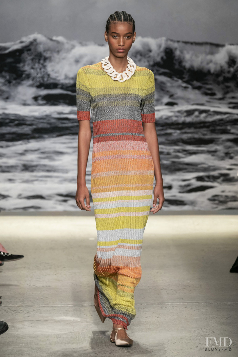 Manuela Sanchez featured in  the Zimmermann fashion show for Spring/Summer 2020