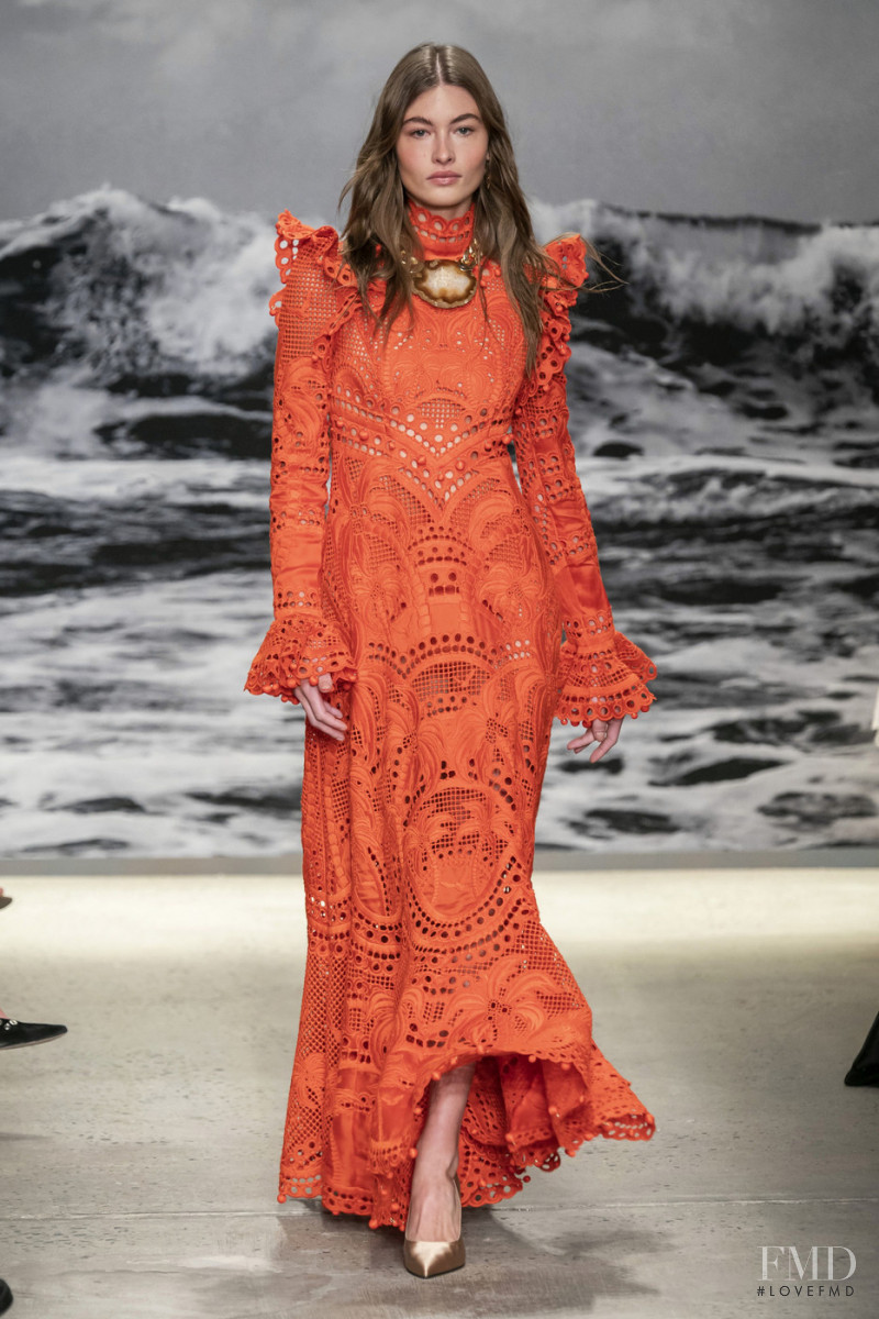 Grace Elizabeth featured in  the Zimmermann fashion show for Spring/Summer 2020
