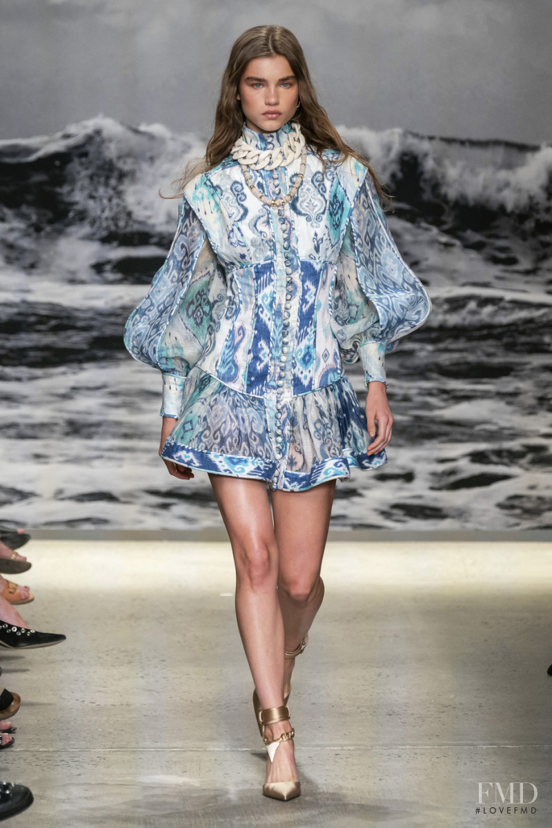 Meghan Roche featured in  the Zimmermann fashion show for Spring/Summer 2020