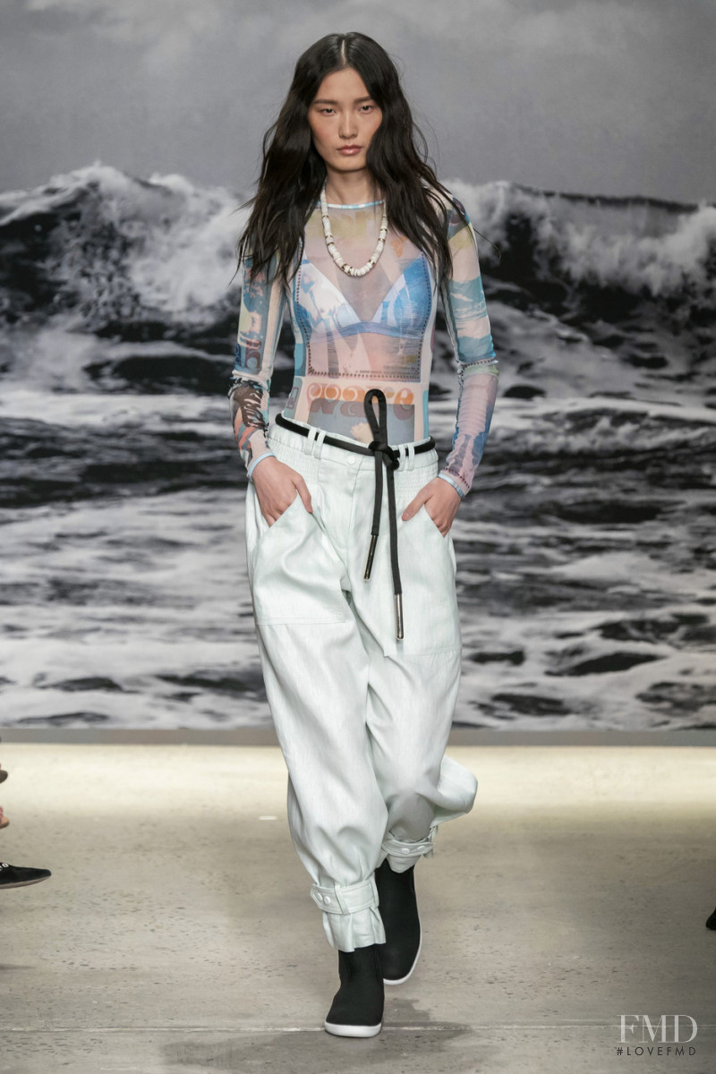 Liu Chunjie featured in  the Zimmermann fashion show for Spring/Summer 2020