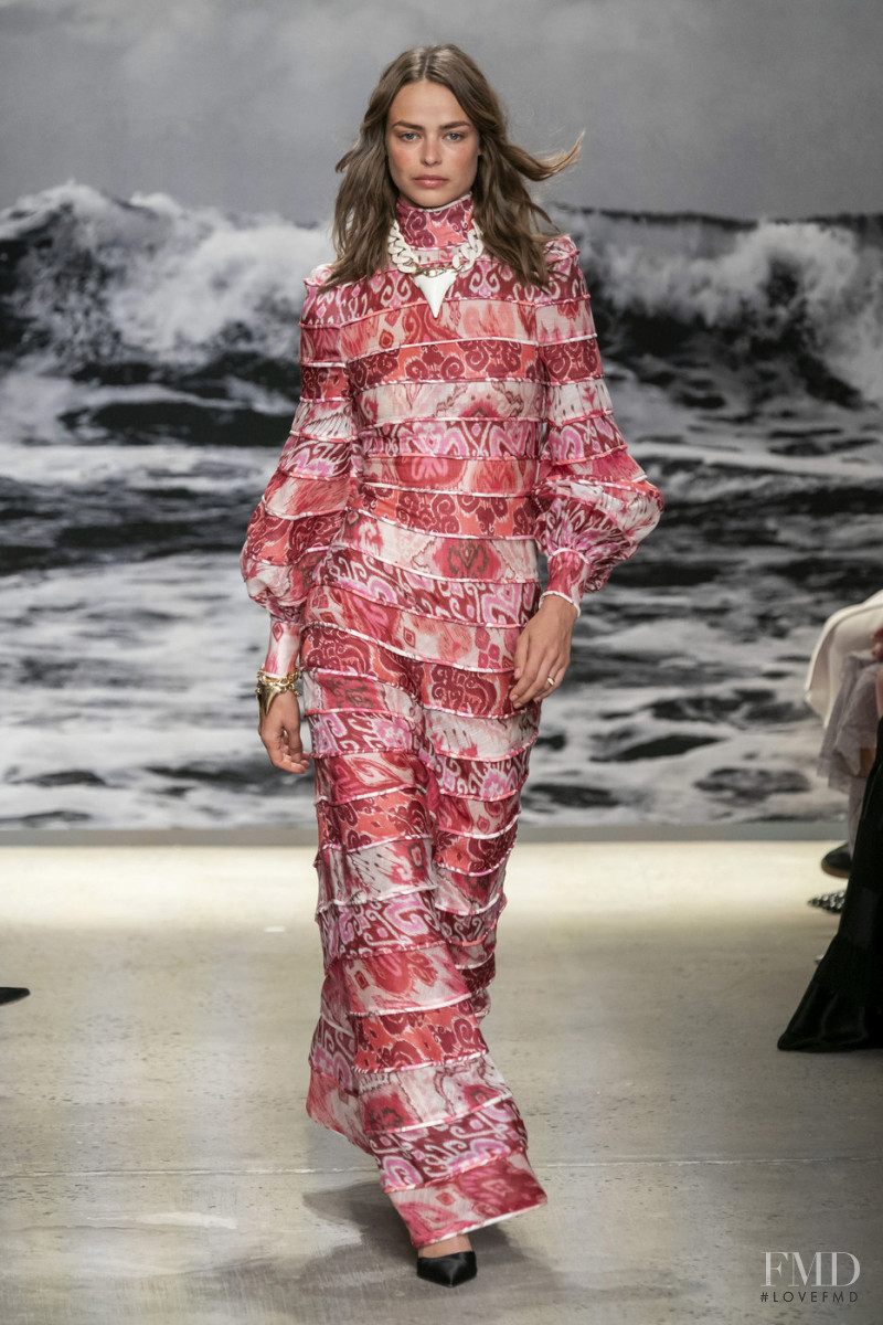 Birgit Kos featured in  the Zimmermann fashion show for Spring/Summer 2020