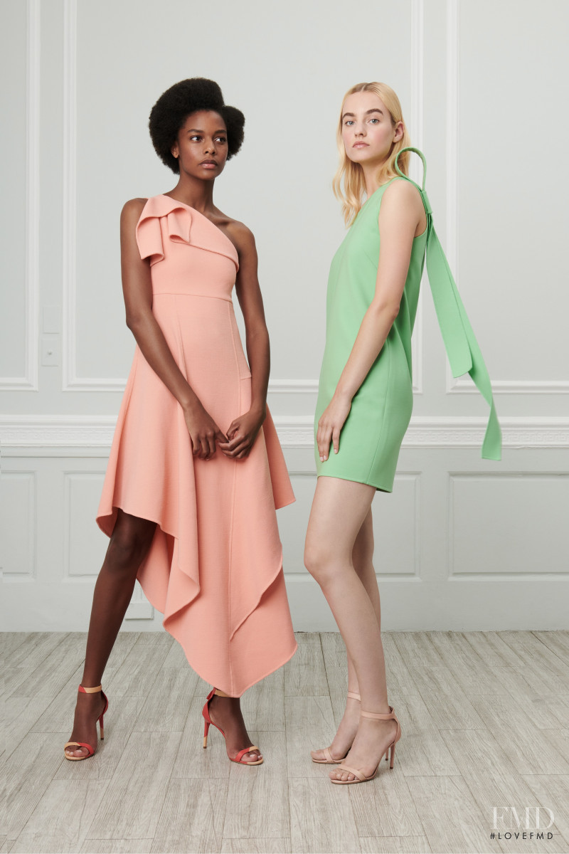 Karly Loyce featured in  the Oscar de la Renta lookbook for Resort 2019