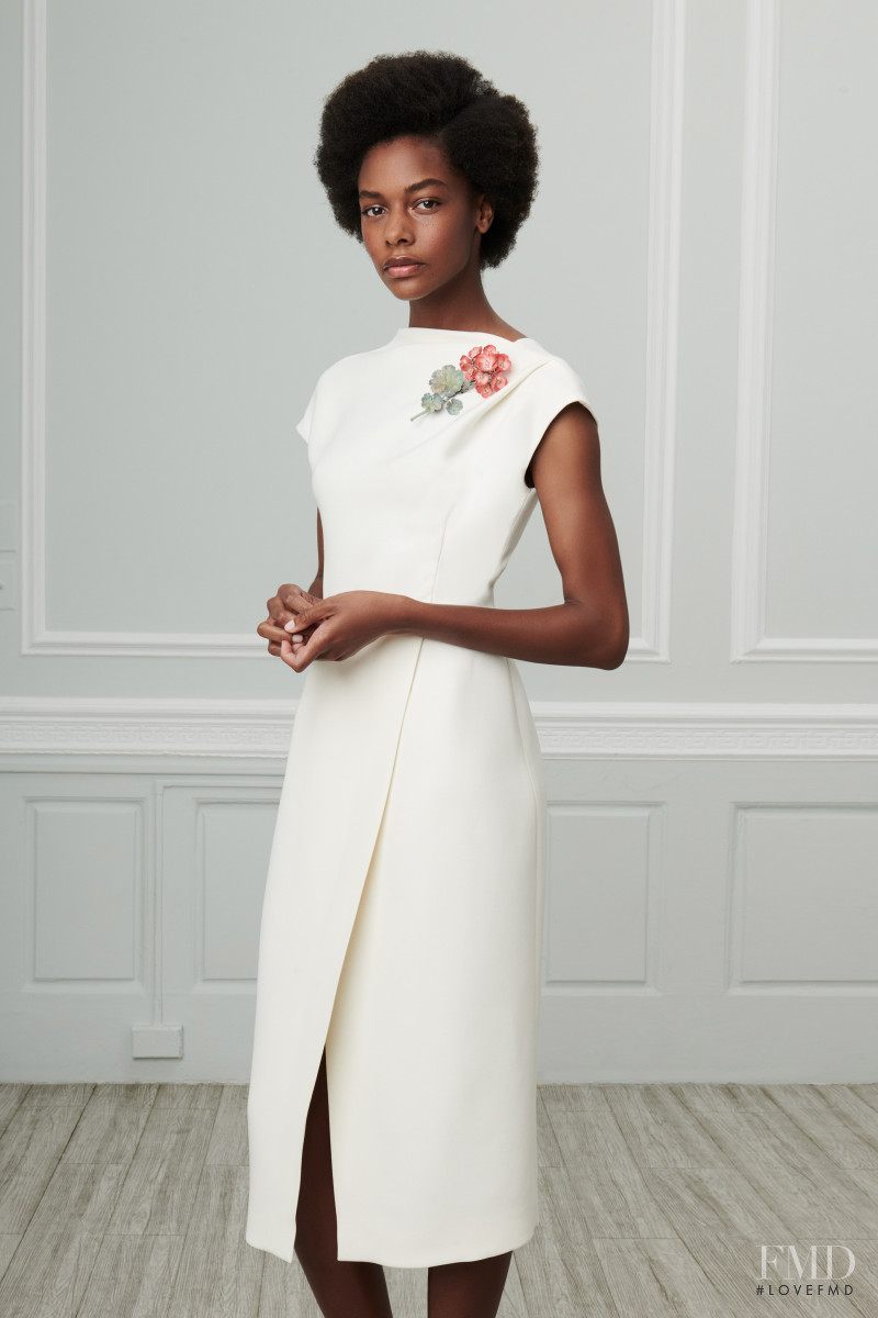 Karly Loyce featured in  the Oscar de la Renta lookbook for Resort 2019