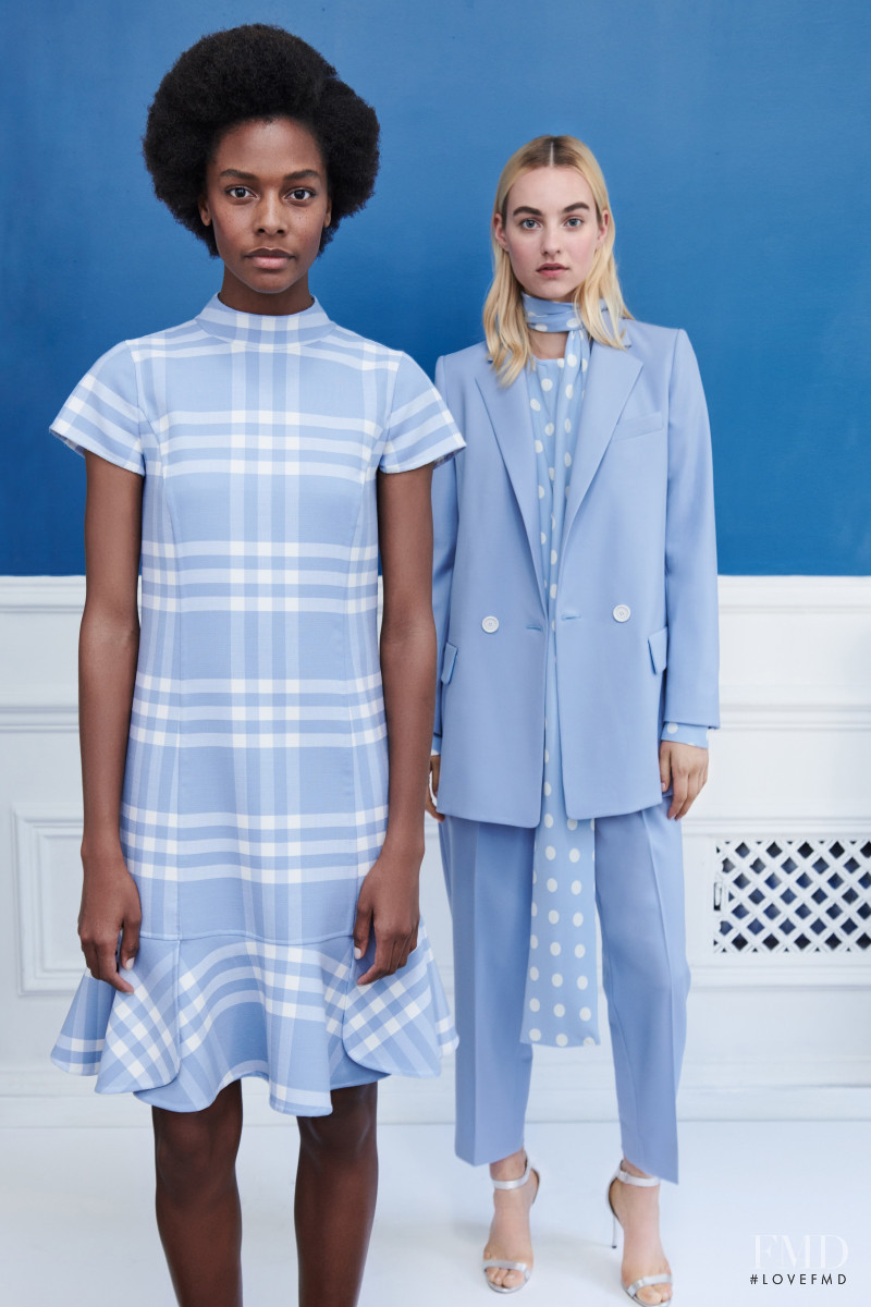 Karly Loyce featured in  the Oscar de la Renta lookbook for Resort 2019