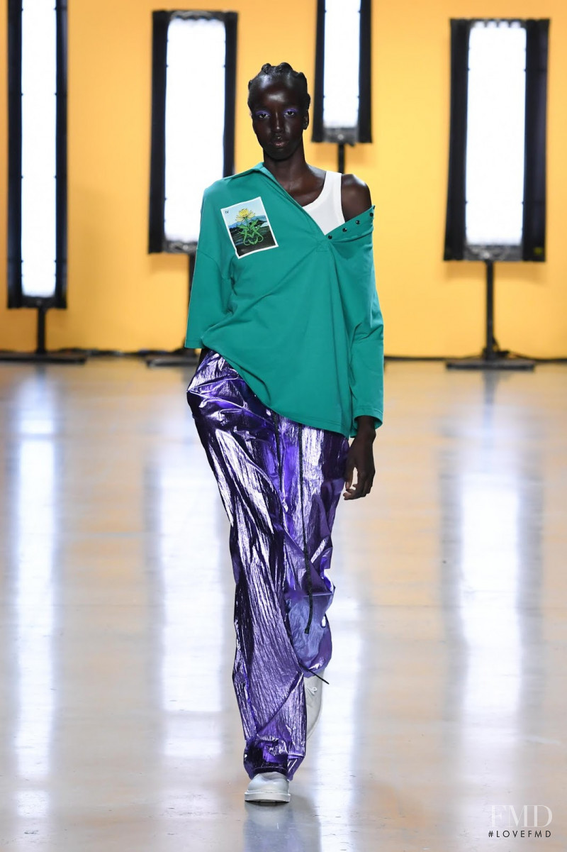 Niko Riam featured in  the Dirty Pineapple fashion show for Spring/Summer 2020