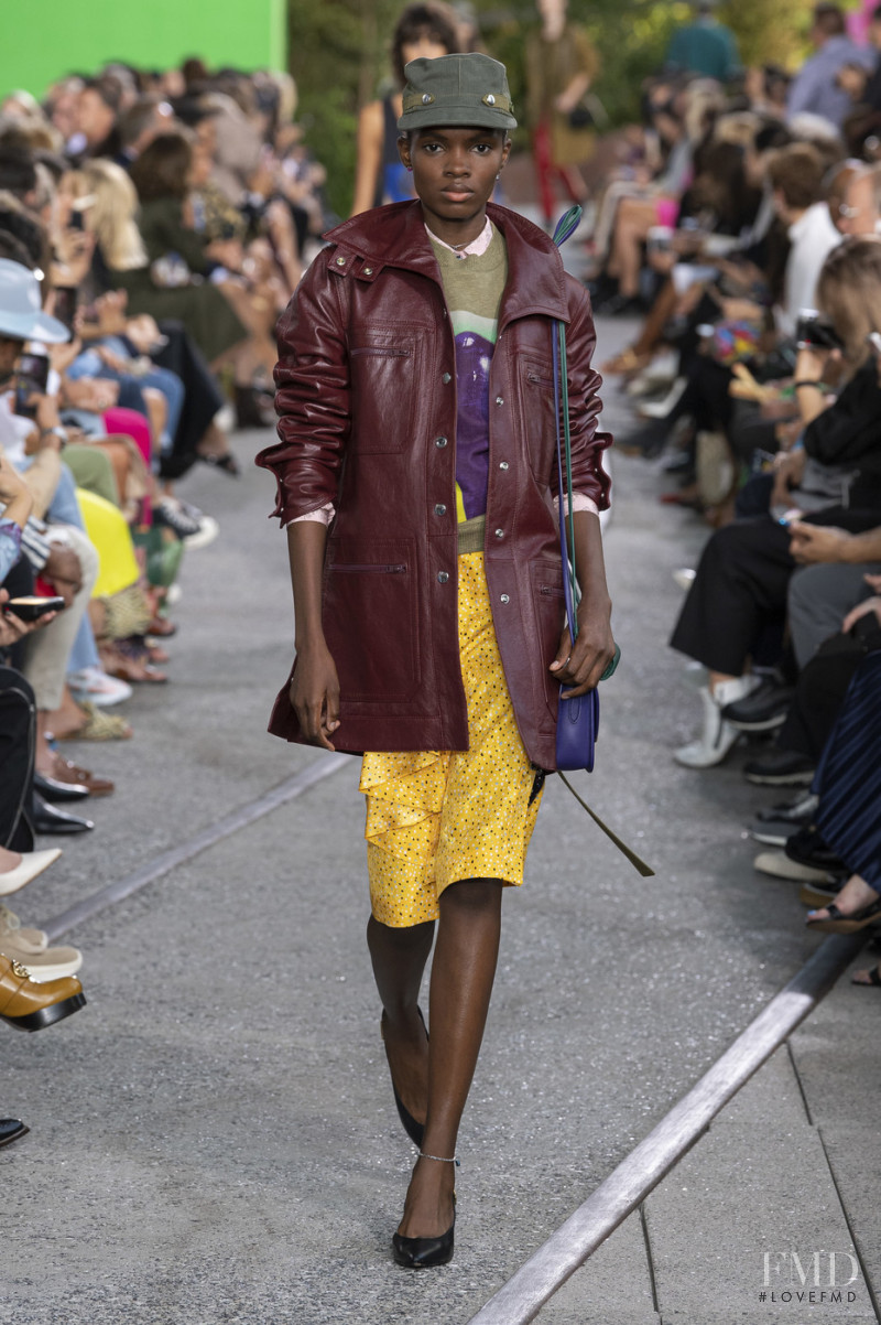 Ayobami  Okekunle featured in  the Coach 1941 fashion show for Spring/Summer 2020