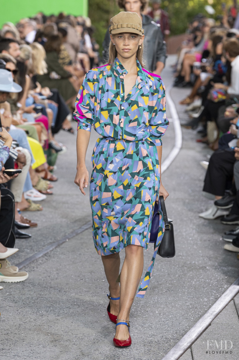 Rebecca Leigh Longendyke featured in  the Coach 1941 fashion show for Spring/Summer 2020