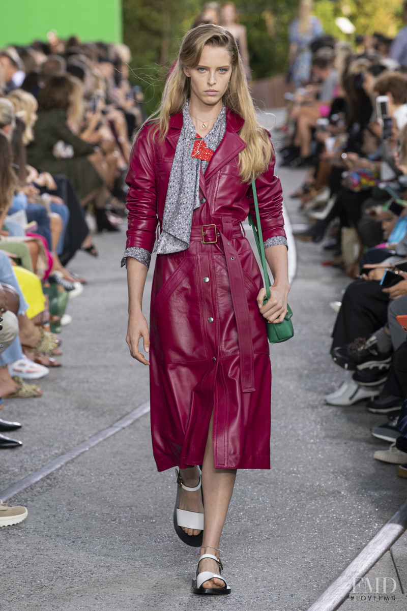 Abby Champion featured in  the Coach 1941 fashion show for Spring/Summer 2020