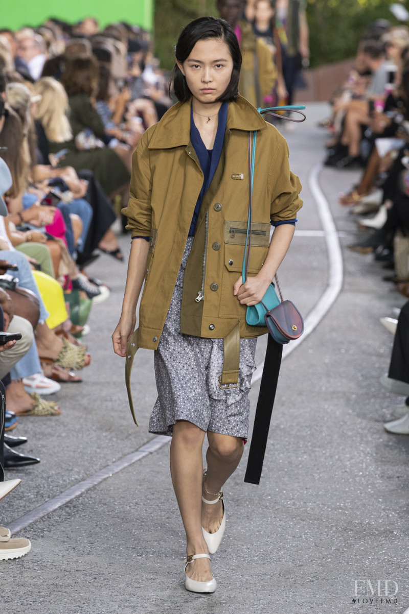 Jia Li Zhao featured in  the Coach 1941 fashion show for Spring/Summer 2020
