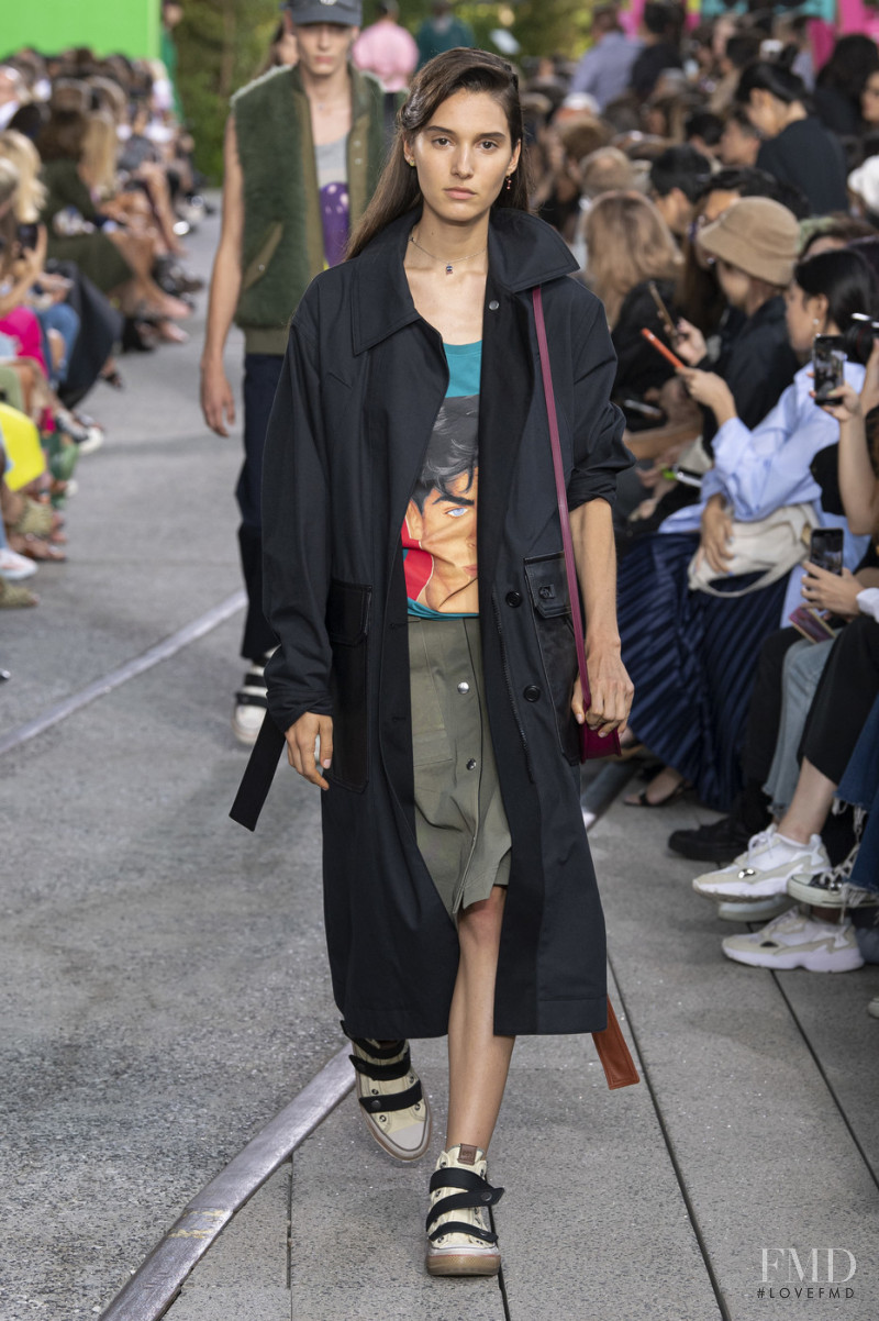 Rachelle Harris featured in  the Coach 1941 fashion show for Spring/Summer 2020