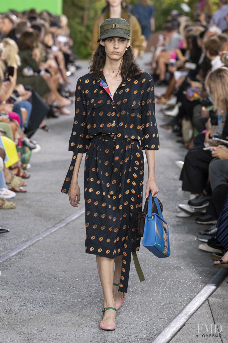 Cyrielle Lalande featured in  the Coach 1941 fashion show for Spring/Summer 2020
