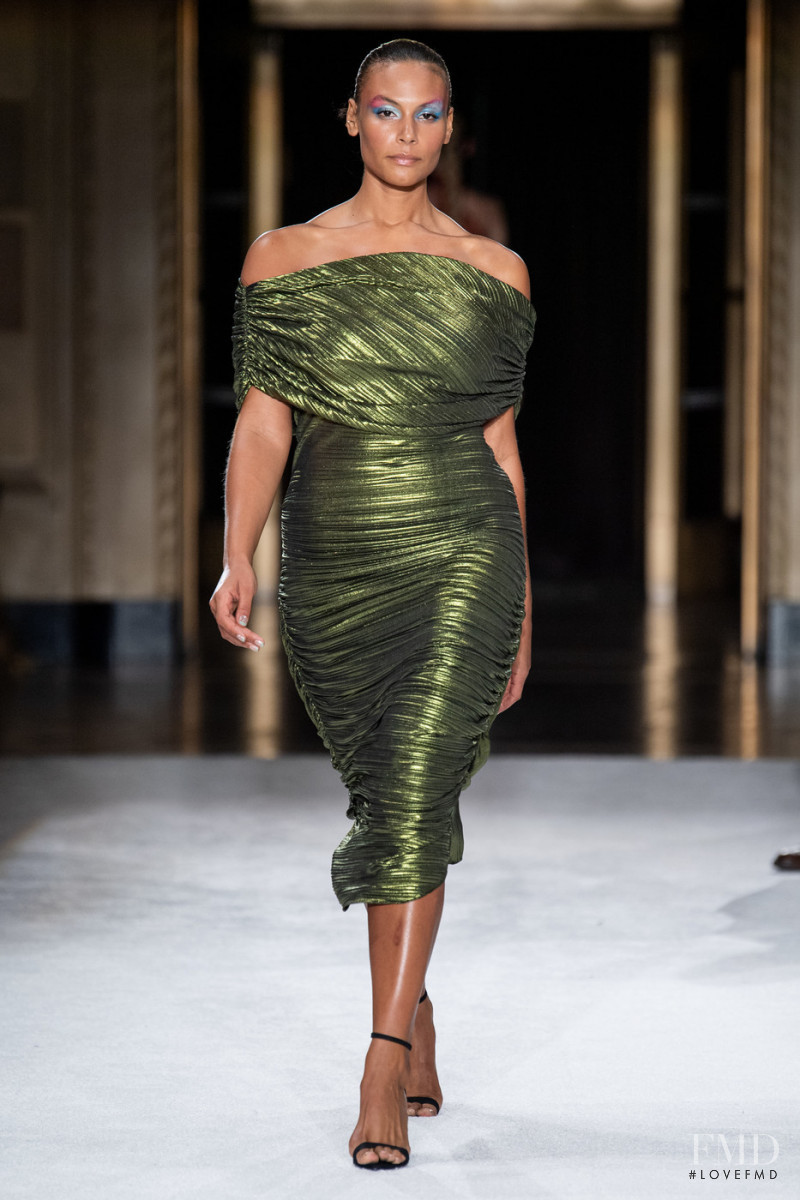 Marquita Pring featured in  the Christian Siriano fashion show for Spring/Summer 2020