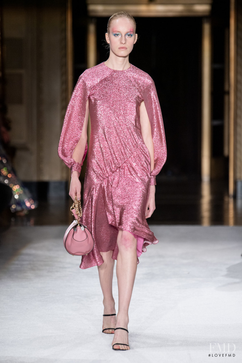 Rori Grenert featured in  the Christian Siriano fashion show for Spring/Summer 2020
